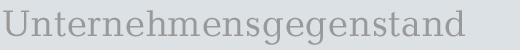 Gegenstand